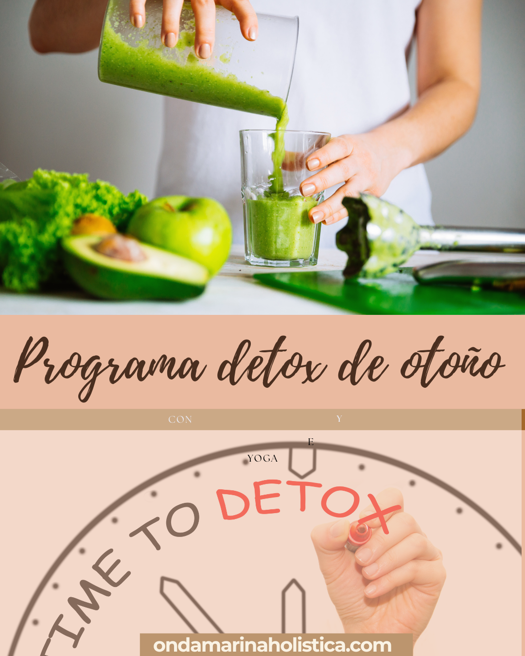 Programa detox de otoño